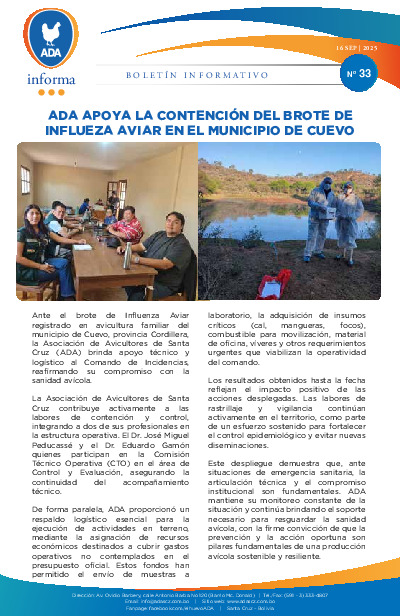 Boletín ADA Informa 033